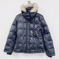 Calvin Klein Jeans　カルバンクラインジーンズ　ダウンジャケット　ダウン80%　黒　ブラック　Mサイズ　古着