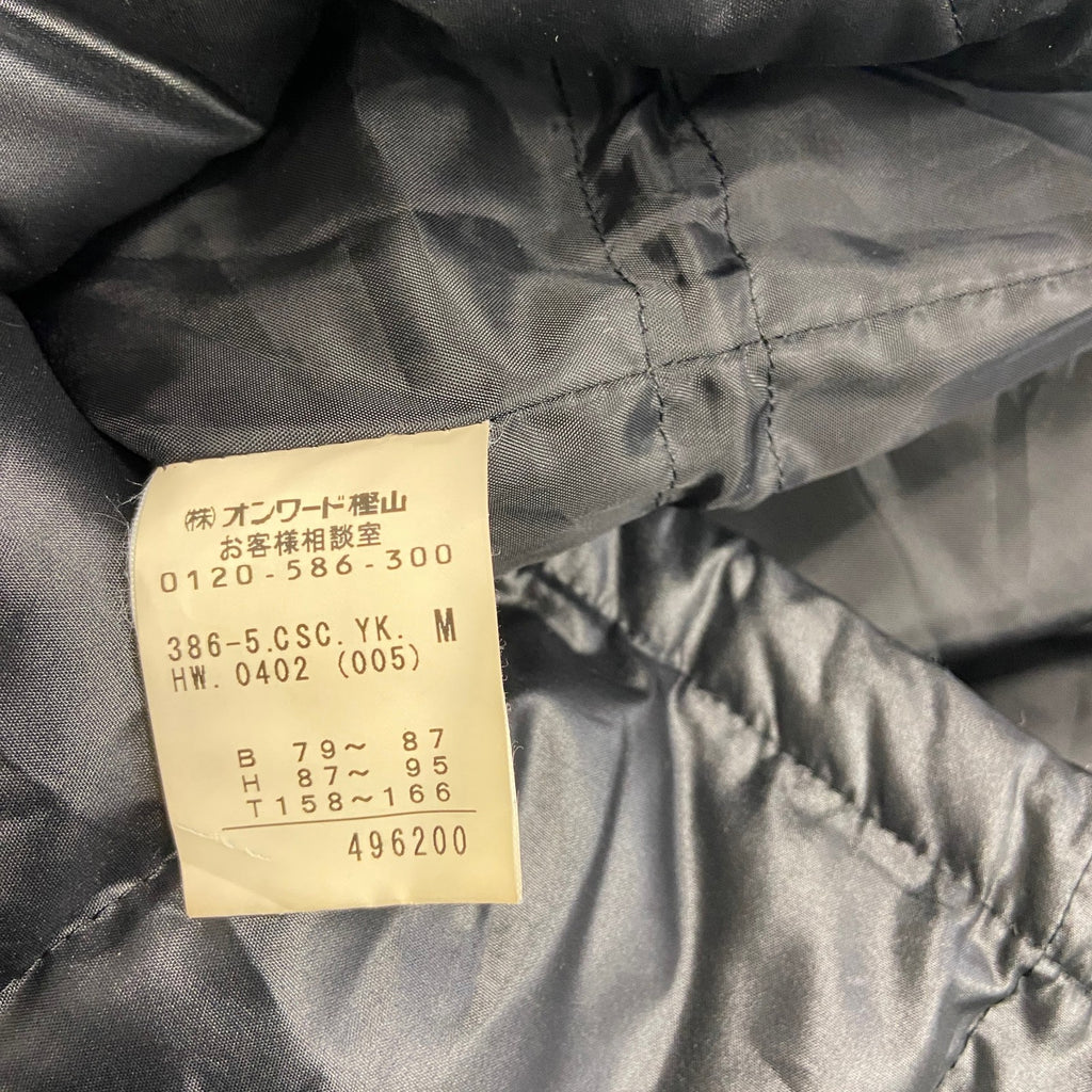 Calvin Klein Jeans　カルバンクラインジーンズ　ダウンジャケット　ダウン80%　黒　ブラック　Mサイズ　古着