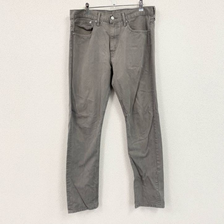 Levi’s　リーバイス　508　デニムパンツ/ジーンズ　ジップフライ　灰色　グレー　W34サイズ　古着