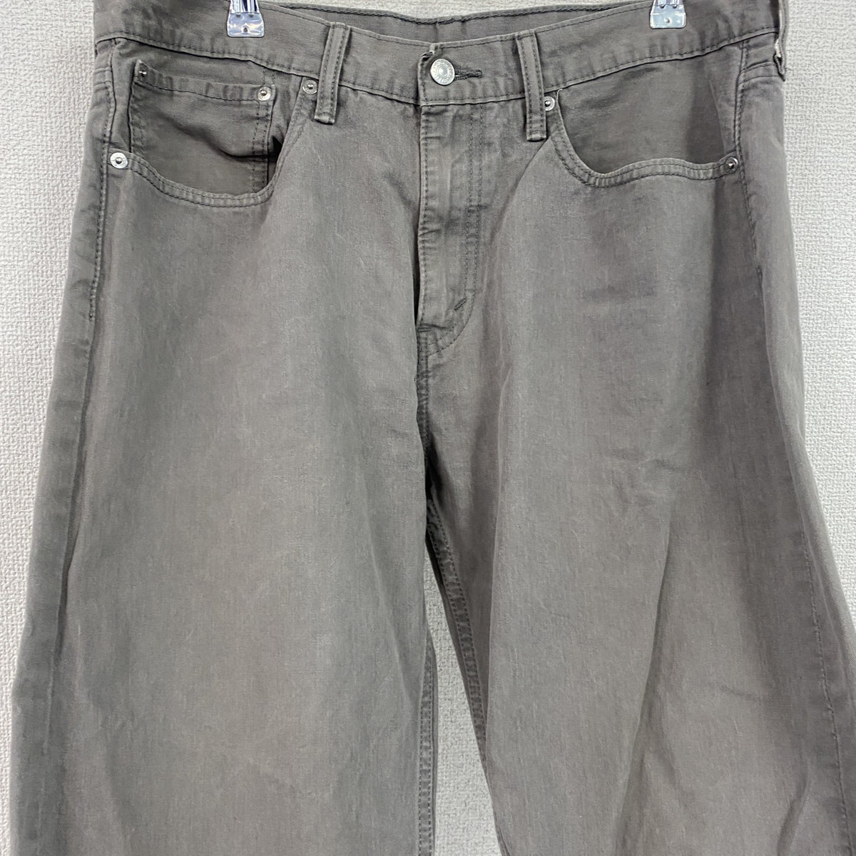 Levi’s　リーバイス　508　デニムパンツ/ジーンズ　ジップフライ　灰色　グレー　W34サイズ　古着