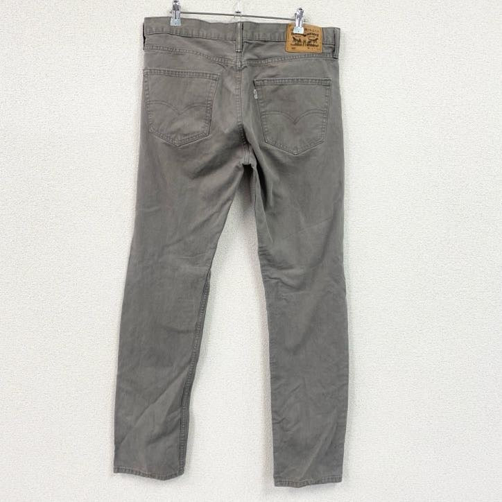Levi’s　リーバイス　508　デニムパンツ/ジーンズ　ジップフライ　灰色　グレー　W34サイズ　古着