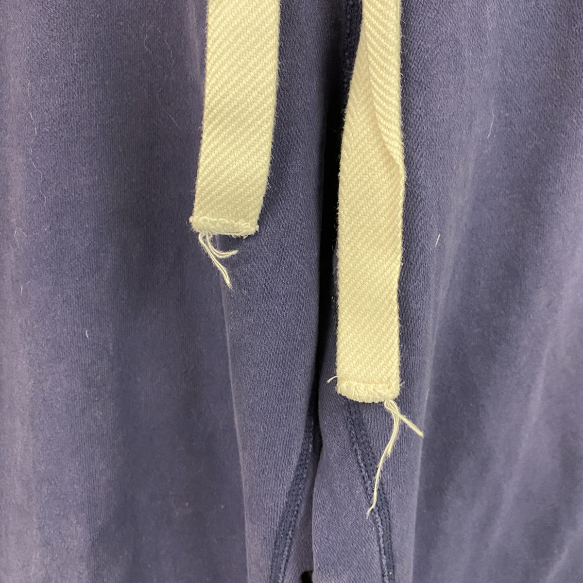 00s　Abercrombie&Fitch　アバクロンビー&フィッッチ　トラックパンツ/ジャージパンツ　裏ボア　紺　ネイビー　Lサイズ　