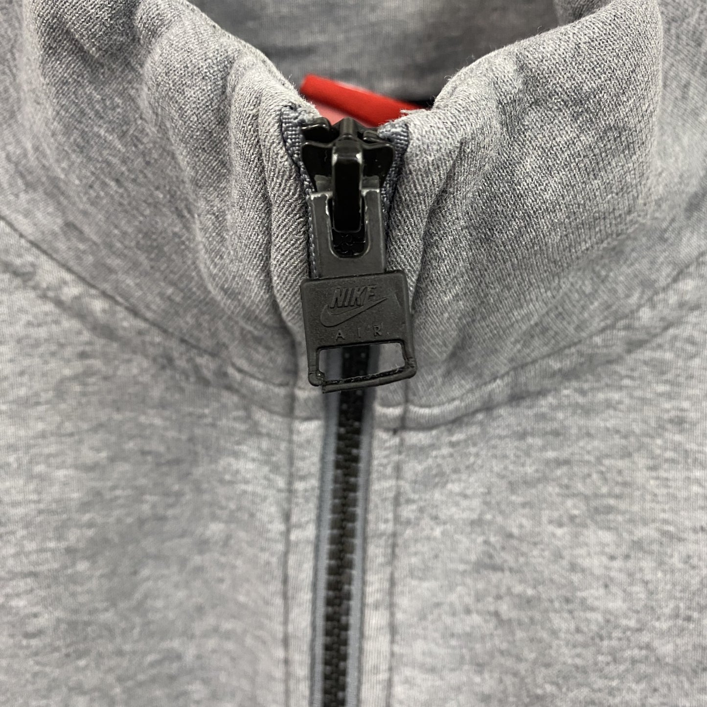 NIKE　ナイキ　ハーフジッププルオーバースウェット/トレーナー　バイカラー　灰色　グレー　Lサイズ