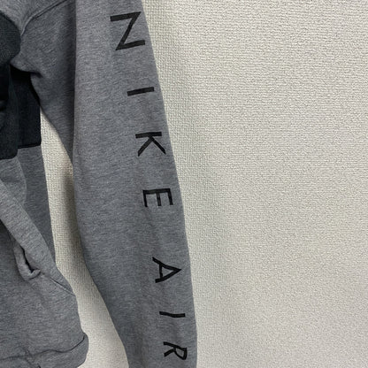 NIKE　ナイキ　ハーフジッププルオーバースウェット/トレーナー　バイカラー　灰色　グレー　Lサイズ