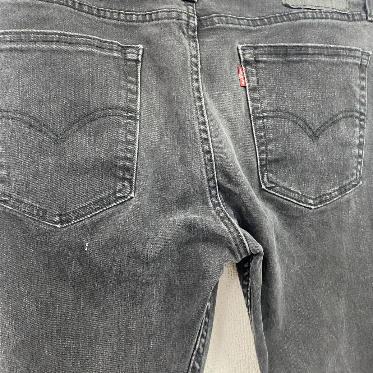 Levi’s　リーバイス　510　ブラックデニムパンツ/ジーンズ　ジップフライ　黒　ブラック　W32サイズ　古着