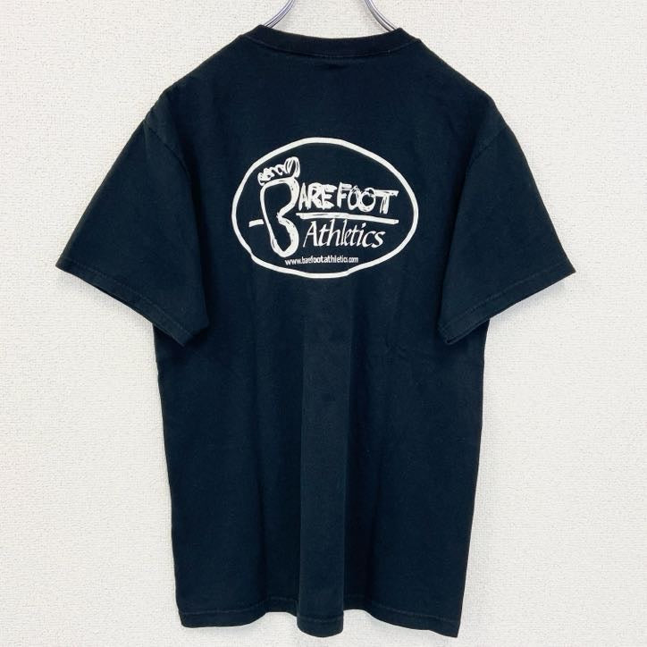 JERZEES ジャージーズ　半袖プリントTシャツ　パワーリフティング　黒　ブラック　Mサイズ　古着