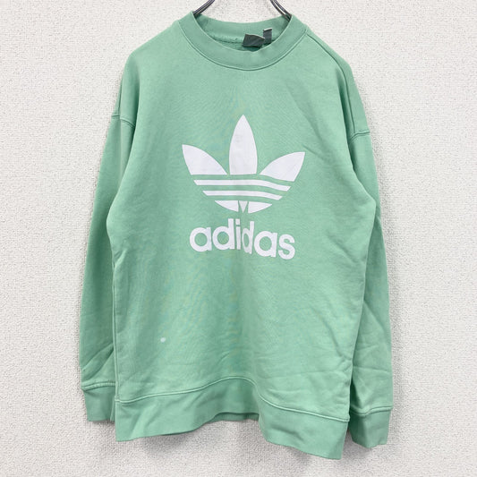 adidas　アディダス　スウェット/トレーナー　トレフォイル　緑　グリーン　Lサイズ