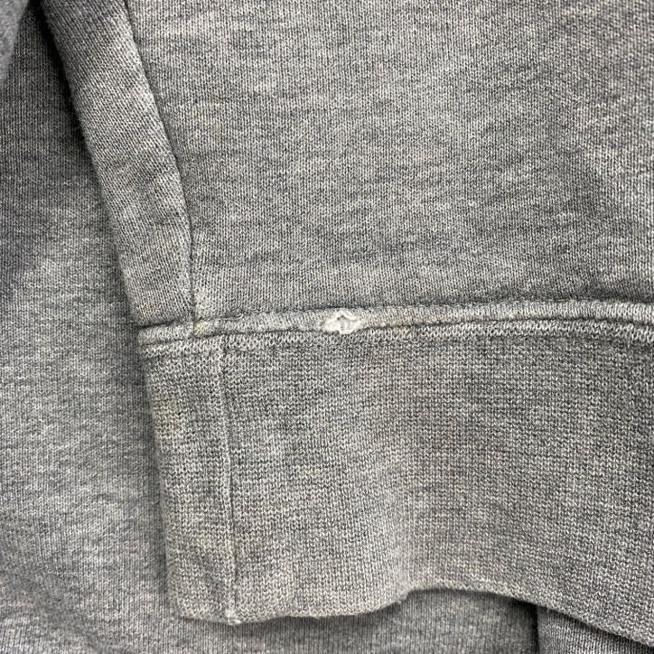 NIKE　ナイキ　ハーフジッププルオーバースウェット/トレーナー　バイカラー　灰色　グレー　Lサイズ