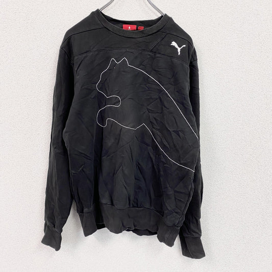 PUMA　プーマ　スウェット/トレーナー　黒　ブラック　Ｍサイズ　