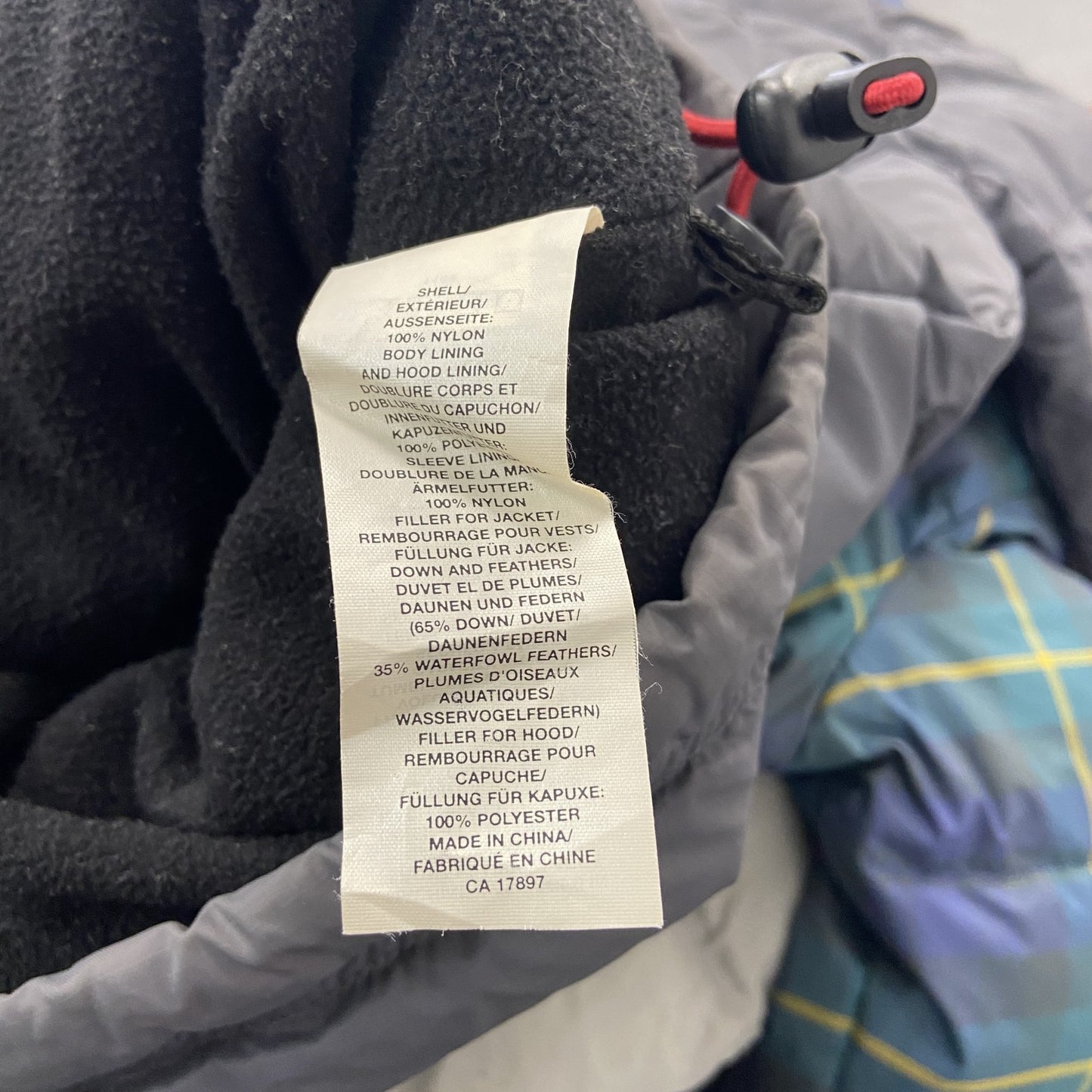 GAP　ギャップ　ダウンジャケット　フーディー　比翼仕立て　紺　ネイビー　XXLサイズ