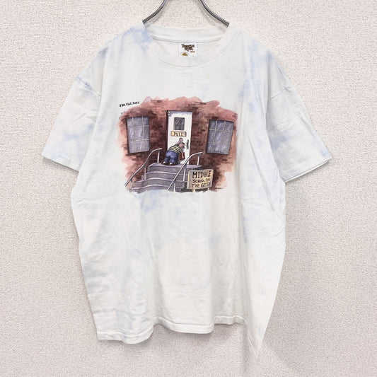 90s　TENNESSEE RIVER　半袖プリントTシャツ　ヴィンテージ　シングルステッチ　白　ホワイト　XLサイズ