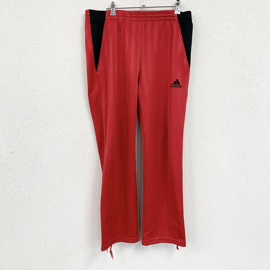 adidas　アディダス　トラックパンツ/ジャージ　赤　レッド　Mサイズ　古着