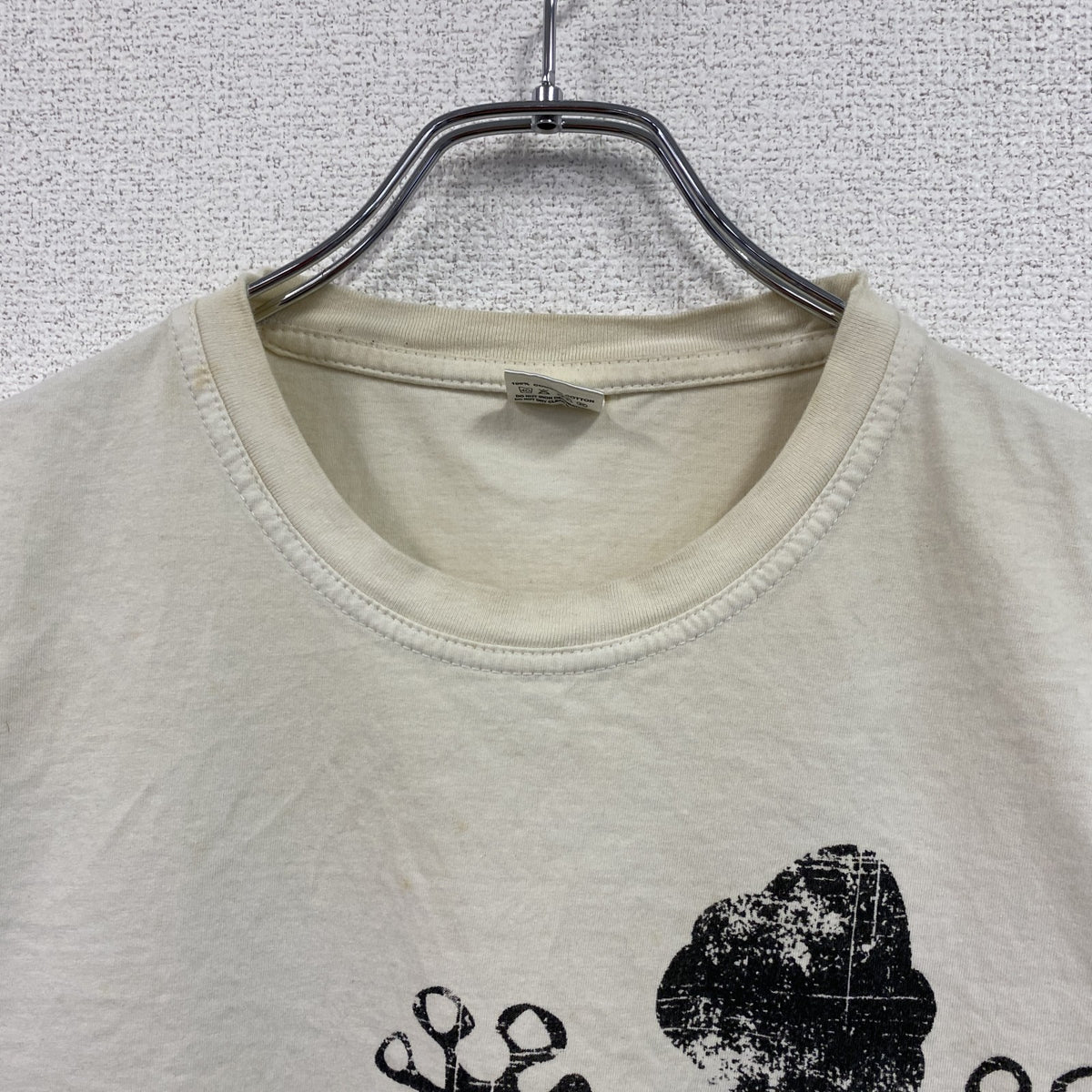 OZONE HOLIDAYS　半袖プリントアニマルTシャツ　MAURITIUS ISLAND　白　ホワイト　Mサイズ　古着