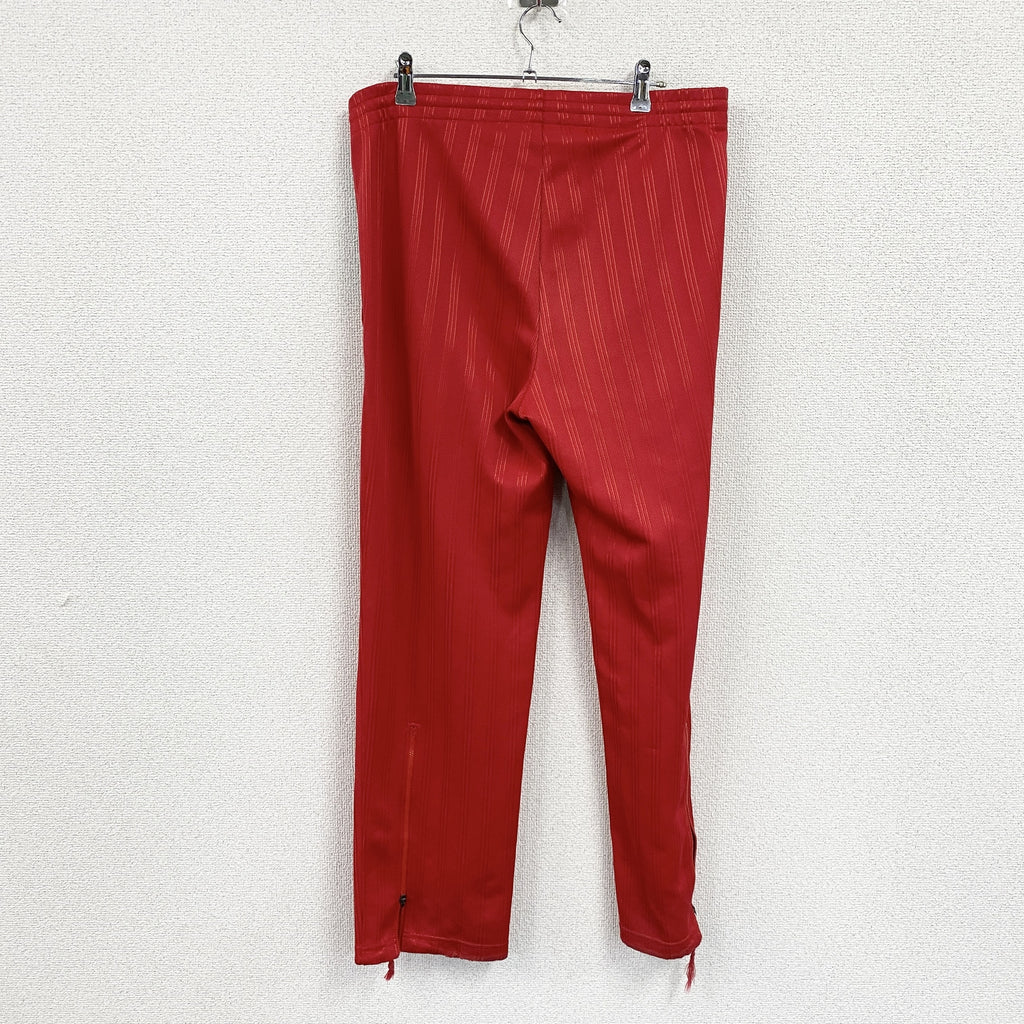 adidas　アディダス　トラックパンツ/ジャージ　赤　レッド　Mサイズ　古着