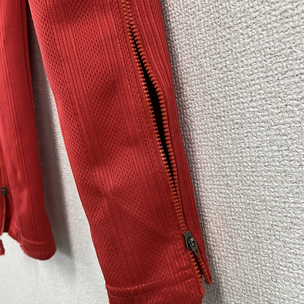 adidas　アディダス　トラックパンツ/ジャージ　赤　レッド　Mサイズ　古着
