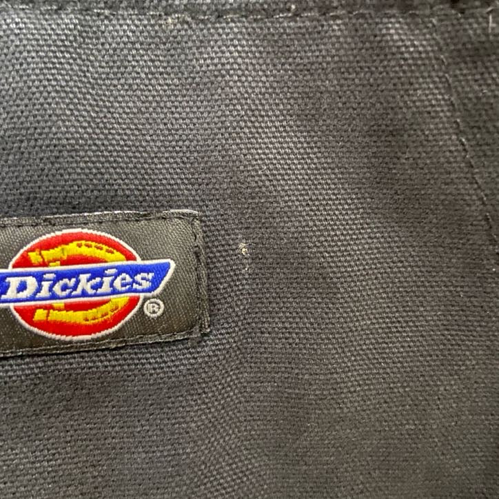 古着 used　90s　Dickies　ディッキーズ　長袖マウンテンパーカー　裏ボア　黒　ブラック　ヴィンテージ　Mサイズ