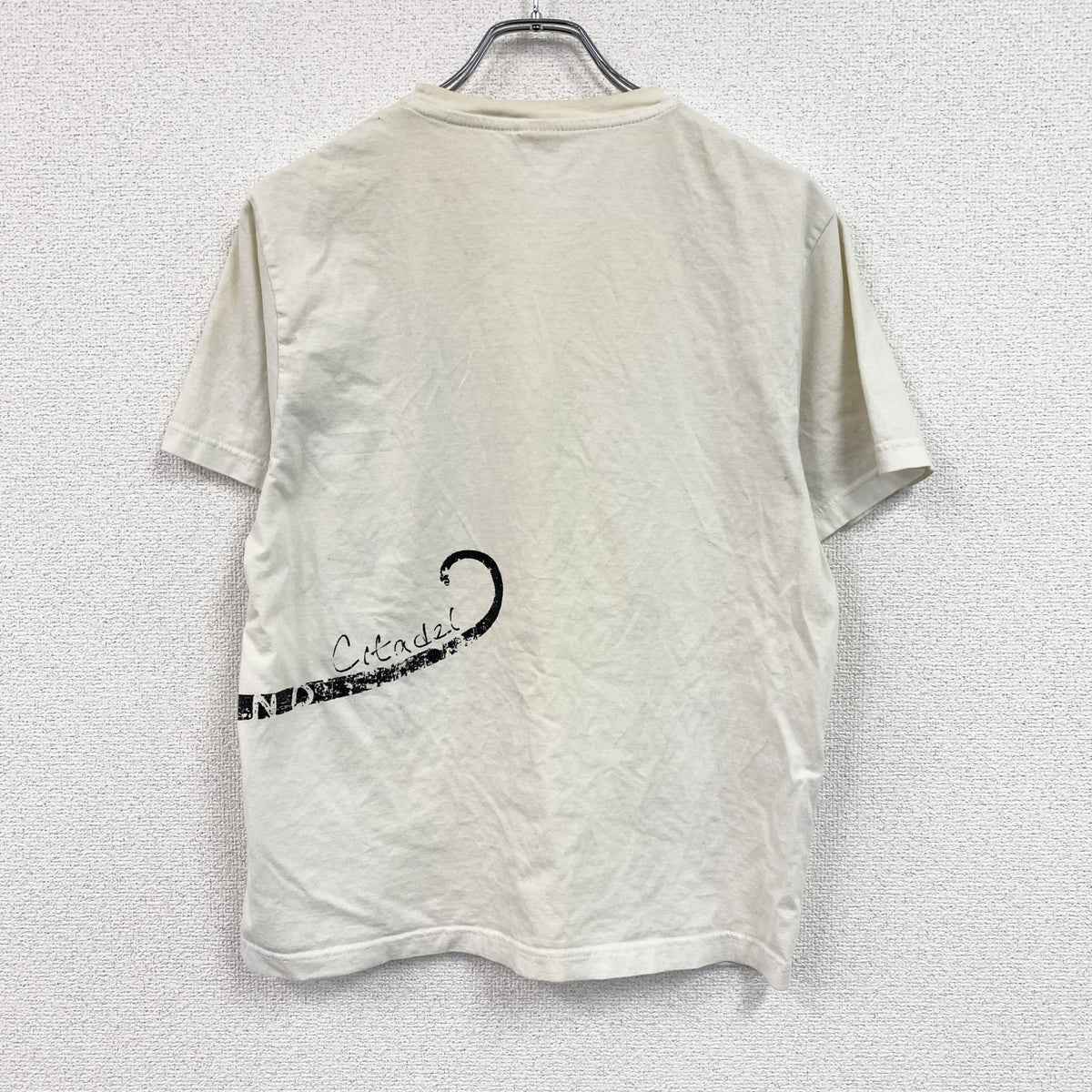 OZONE HOLIDAYS　半袖プリントアニマルTシャツ　MAURITIUS ISLAND　白　ホワイト　Mサイズ　古着