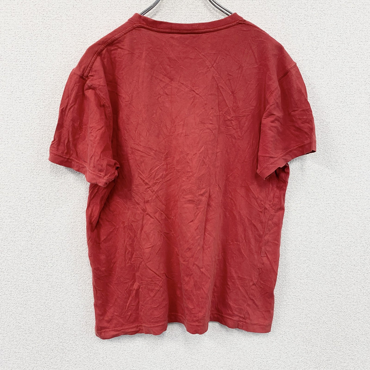 00s　NIKE　ナイキ　半袖Tシャツ　ワンポイント　ヴィンテージ　赤　レッド　Mサイズ　