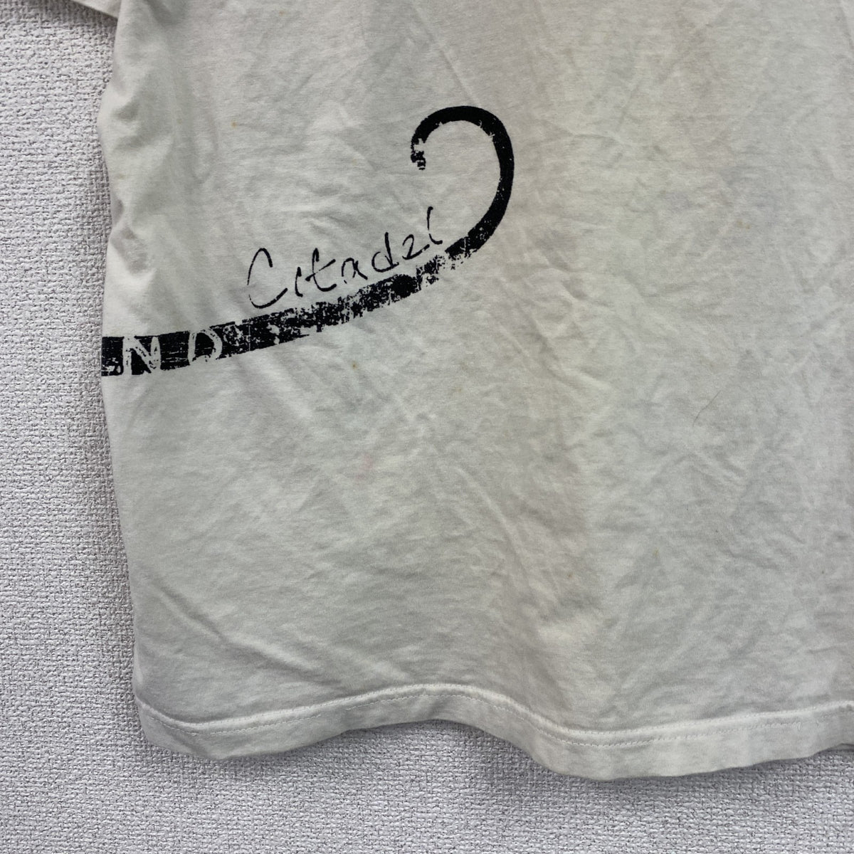 OZONE HOLIDAYS　半袖プリントアニマルTシャツ　MAURITIUS ISLAND　白　ホワイト　Mサイズ　古着