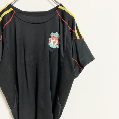 古着 used　Liverpool　リヴァプール　半袖ゲームシャツ　ユニフォーム　スティーブンジェラード　スポーティー　Lサイズ