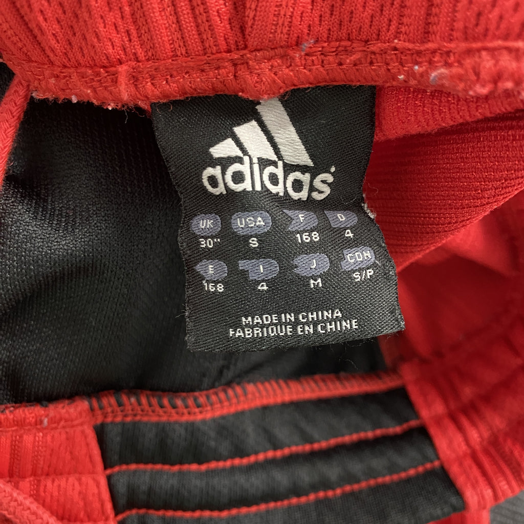 adidas　アディダス　トラックパンツ/ジャージ　赤　レッド　Mサイズ　古着