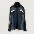 adidas　アディダス　トラックジャケット/ジャージ　黒　ブラック　Lサイズ　古着