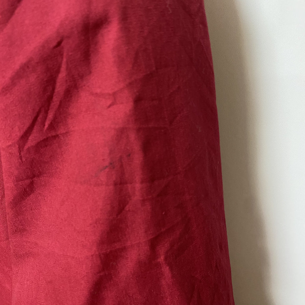 古着 used　CABIN CREEK　キャビンクリーク　長袖ハイネックブルゾン　ビックシルエット　赤　レッド　秋冬服
