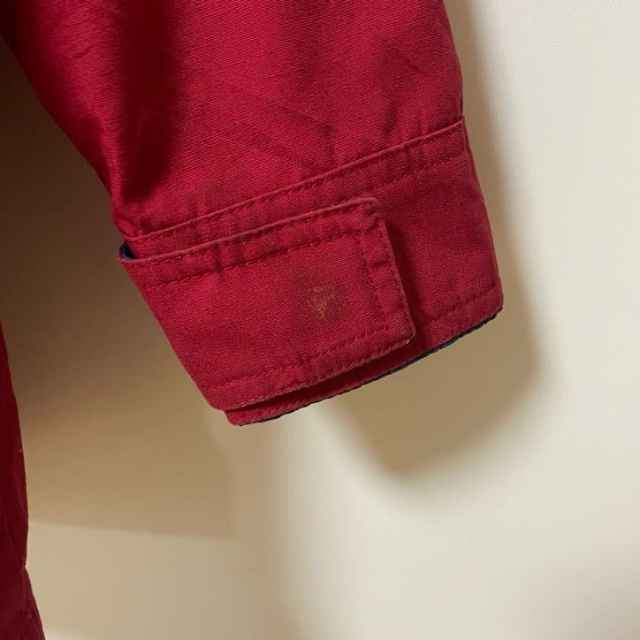 古着 used　CABIN CREEK　キャビンクリーク　長袖ハイネックブルゾン　ビックシルエット　赤　レッド　秋冬服