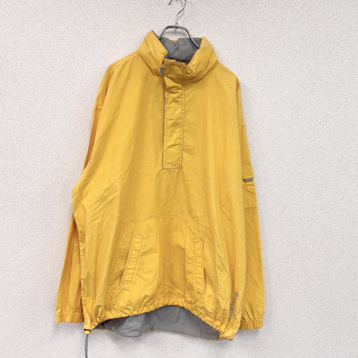 ～00s　OLD NAVY　オールドネイビー　プルオーバージャケット　アノラックジャケット　黄色　イエロー　2XLサイズ　古着
