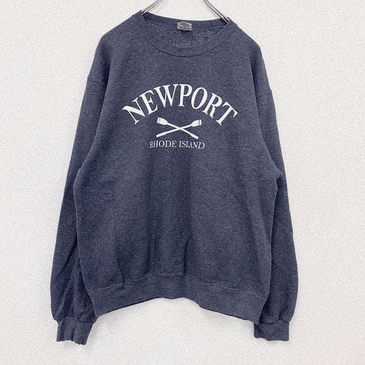 ～00s　JERZEES　ジャージーズ　スウェット/トレーナー　ヴィンテージ　灰色　グレー　Mサイズ