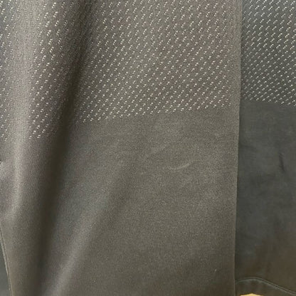 古着 used　NIKEGOLF ナイキゴルフ　長袖ハーフジップトレーニングウェア　裏フリース　ワンポイントプリント　黒　Mサイズ