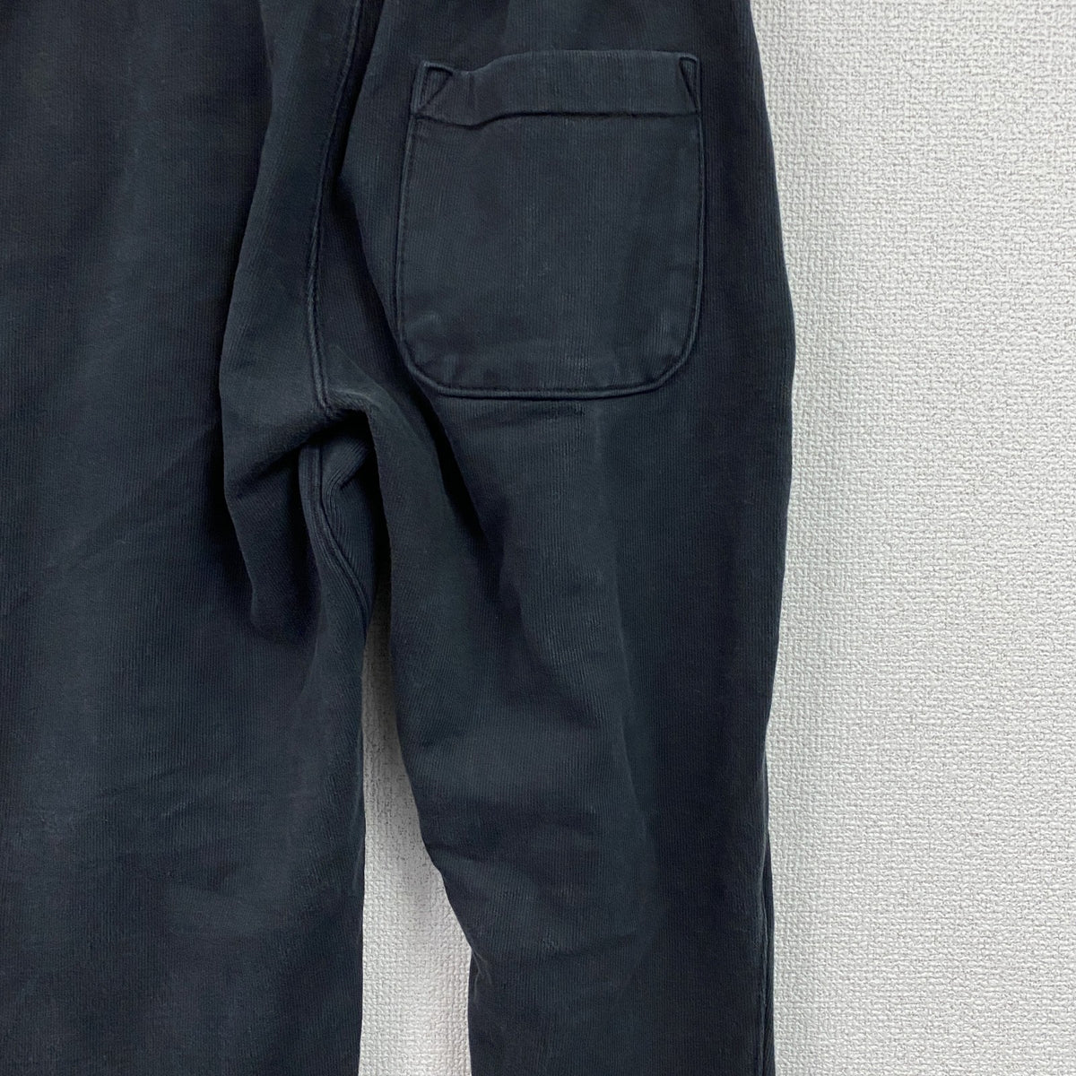Champion　チャンピオン　リバースウィーブ　スウェットパンツ　刺繍ロゴ　ヘビーウエイト　現行　黒　ブラック　XSサイズ　古着