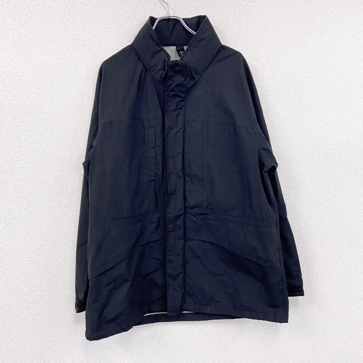 90s～　OLD UNIQLO　オールドユニクロ　ナイロンジャケット　マウンテンパーカー　3WAY　ブラック　XLサイズ　　ヴィンテージ　古着