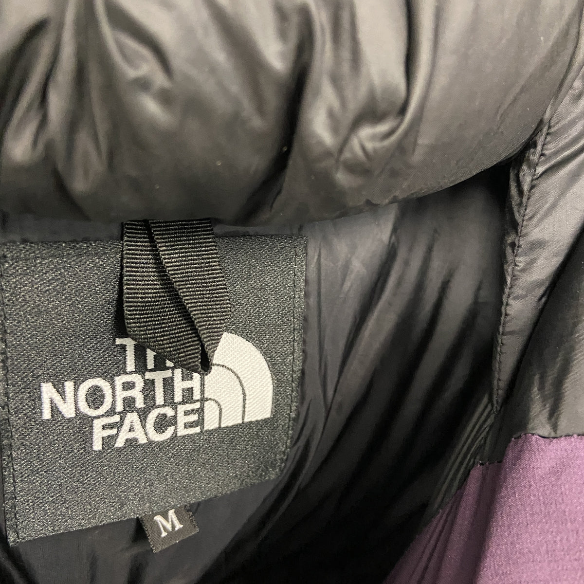 THE NORTH FACE　ザ・ノースフェイス　GORE-TEX　ダウンジャケット/フーディー　紫　パープル　Mサイズ　古着