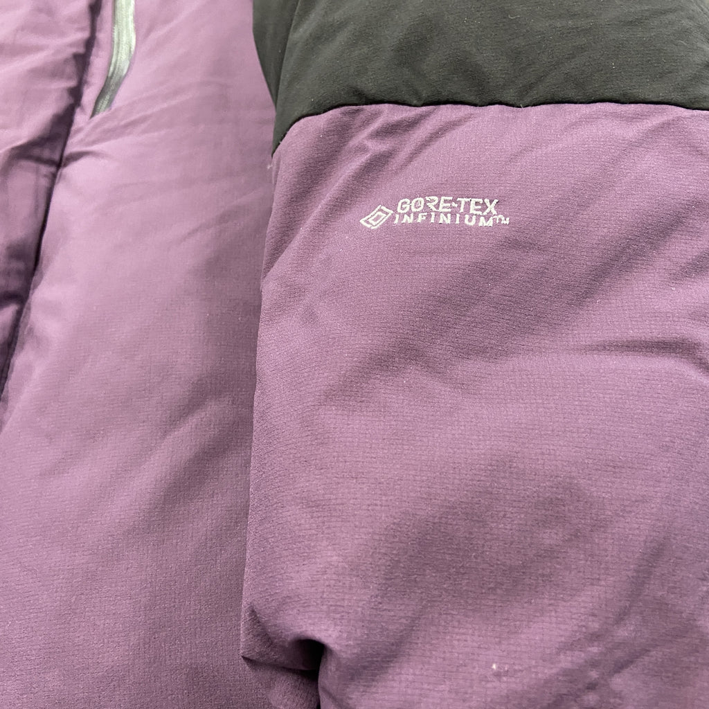 THE NORTH FACE　ザ・ノースフェイス　GORE-TEX　ダウンジャケット/フーディー　紫　パープル　Mサイズ　古着