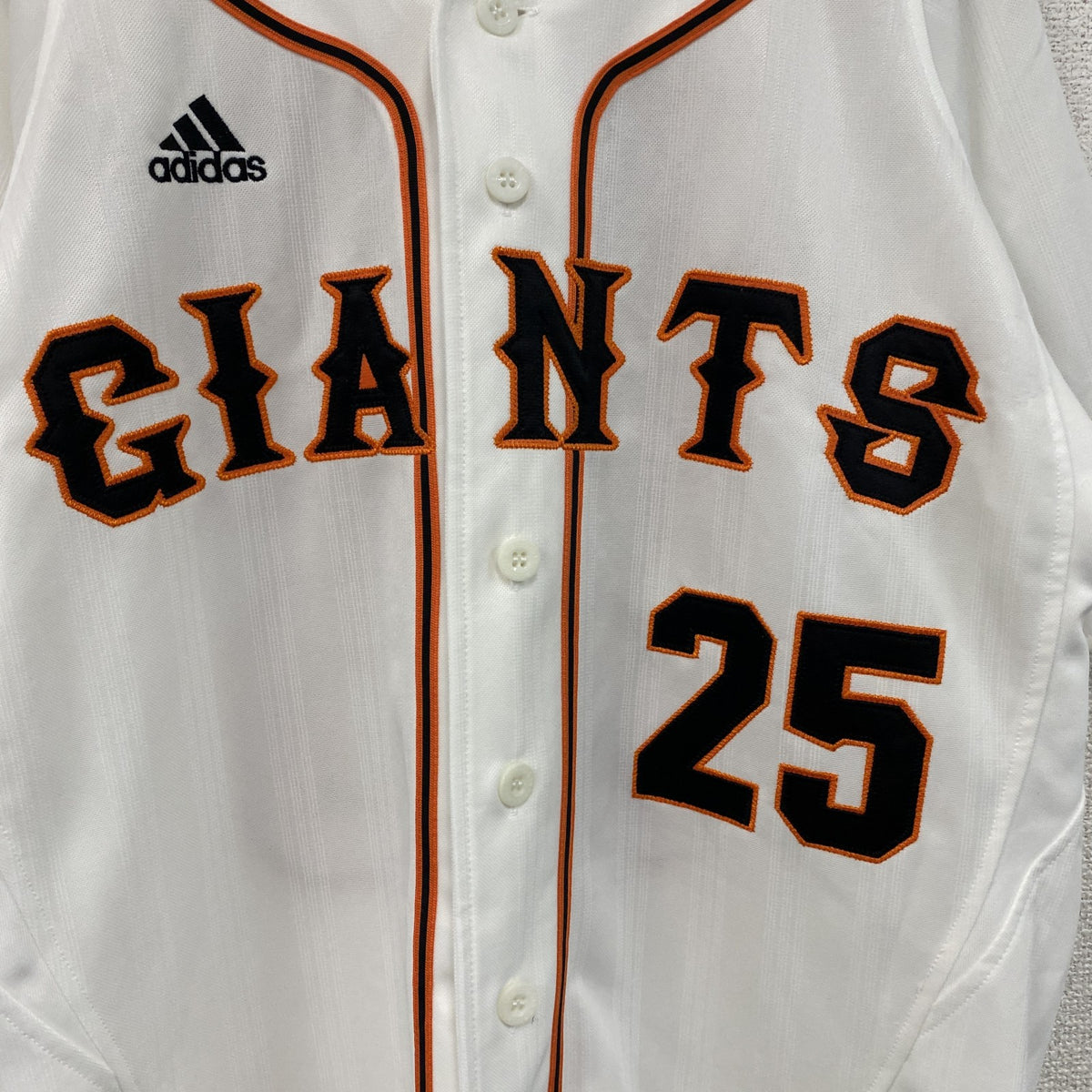 00s　adidas　アディダス　読売ジャイアンツ　GIANTS　村田修一　ユニフォーム　白　ホワイト　Sサイズ　