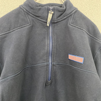 vineyard vines　ハーフジップスウェット/トレーナー　紺　ネイビー　Mサイズ
