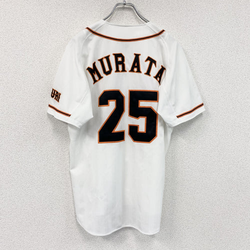 00s　adidas　アディダス　読売ジャイアンツ　GIANTS　村田修一　ユニフォーム　白　ホワイト　Sサイズ　