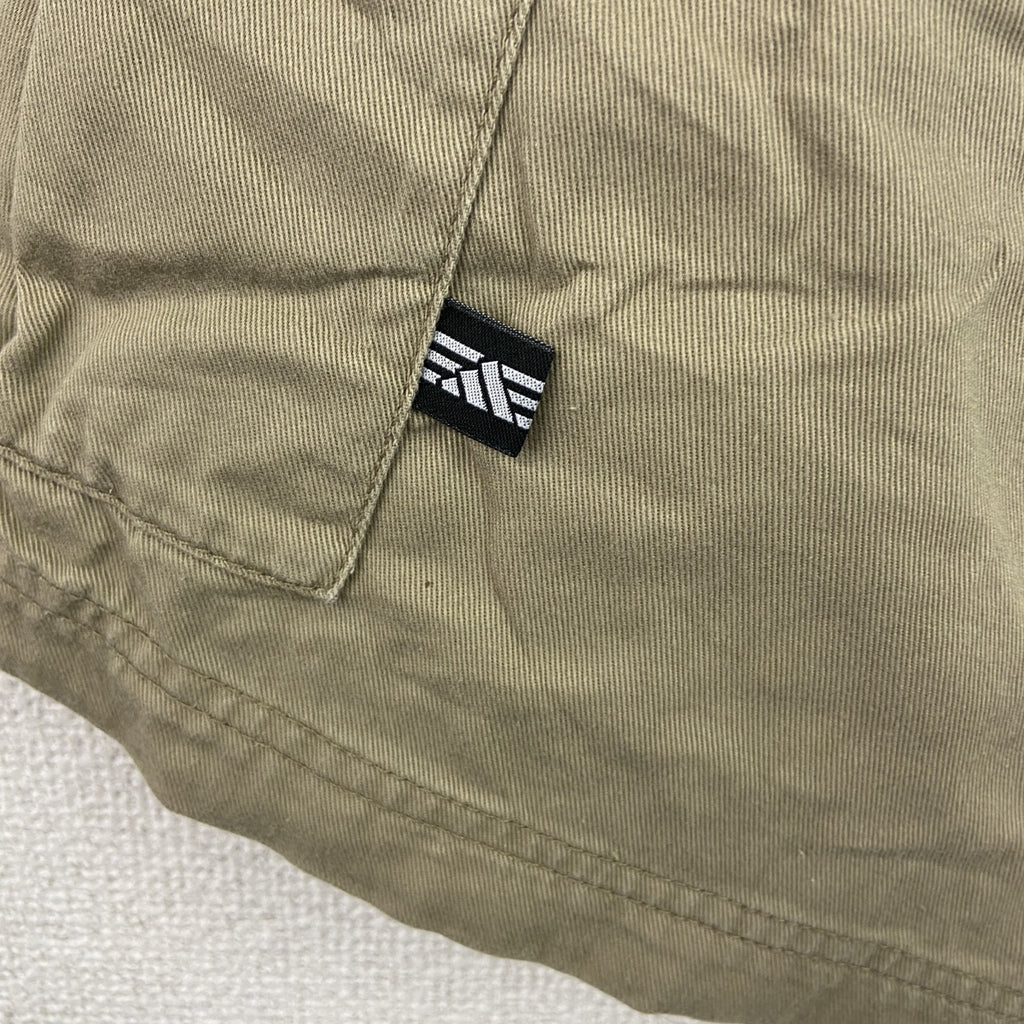 90s　adidas　アディダス　ハーフパンツ/ショートパンツ　パフォーマンスロゴ　ヴィンテージ　ベージュ　Mサイズ　古着