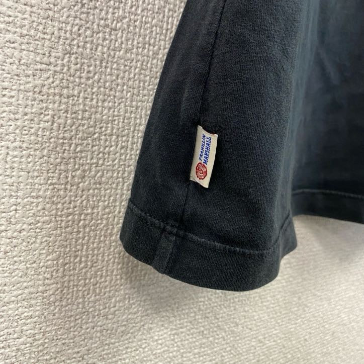 FRANCLIN MARSHALL LAB　半袖アニマルTシャツ　鳥　黒　ブラック　Lサイズ　古着