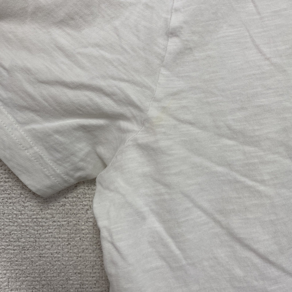 UNITED COLORS OF BENETTON　ユナイテッドカラーズオブベネトン　半袖プリントTシャツ　白　ホワイト　　古着