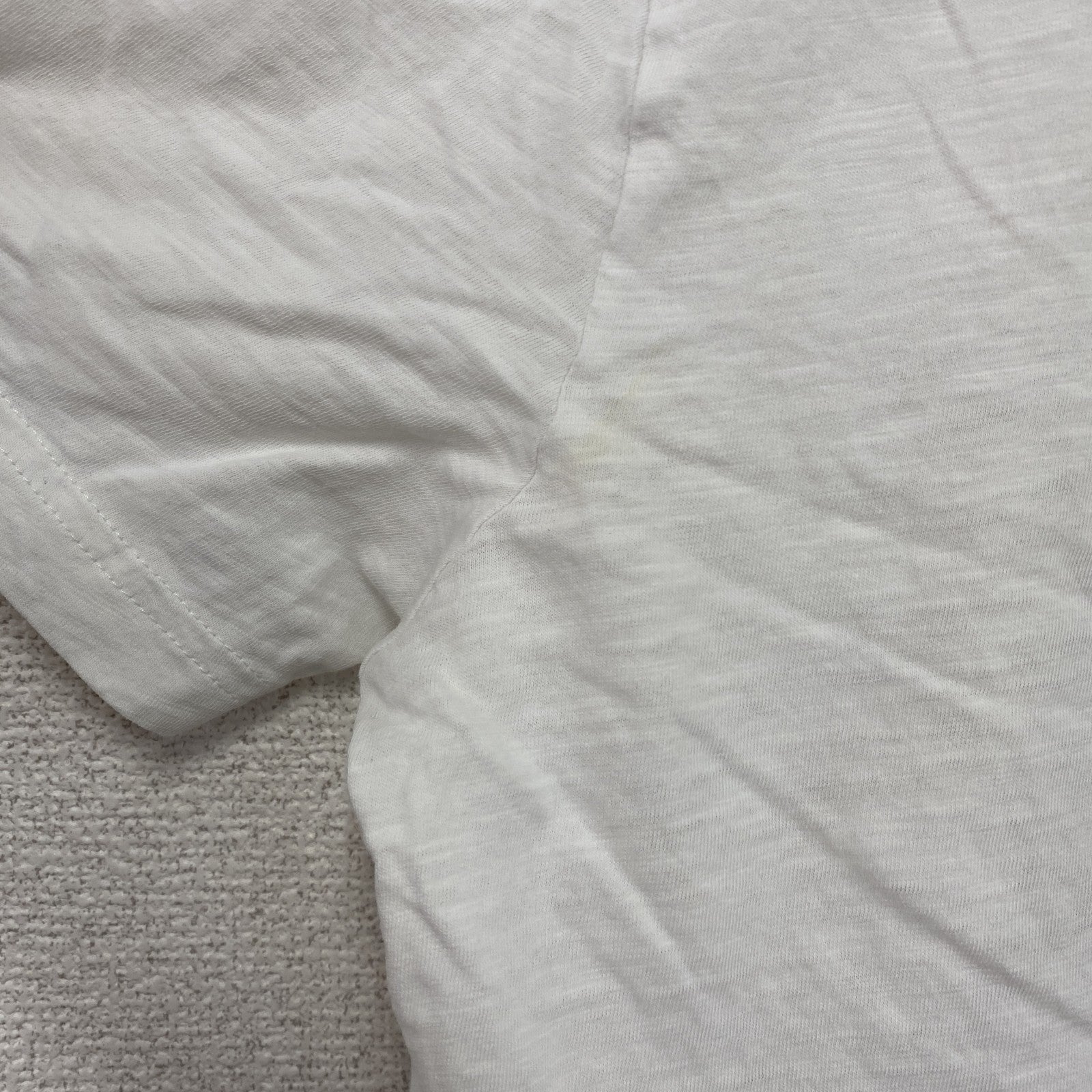 UNITED COLORS OF BENETTON　ユナイテッドカラーズオブベネトン　半袖プリントTシャツ　白　ホワイト　　古着