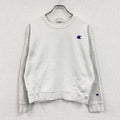 Champion　チャンピオン　リバースウィーブ　スウェット/トレーナー　ヘビーウエイト　刺繍ロゴ　現行　白　ホワイト　Lサイズ　古着