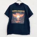 GILDAN　ギルダン　RAGING PHOENIX　半袖プリントTシャツ　ムービーT　黒　ブラック　Lサイズ　古着