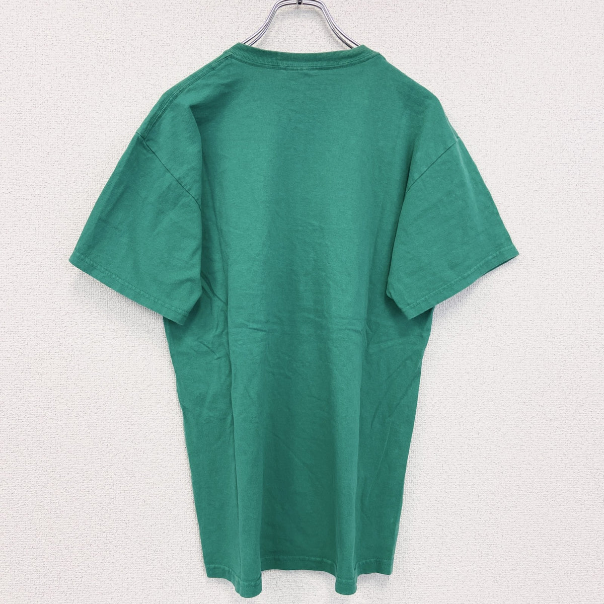 GILDAN ギルダン　半袖プリントTシャツ　OBAMA オバマ　元アメリカ大統領　緑　グリーン　Mサイズ カットソー メンズ 古着