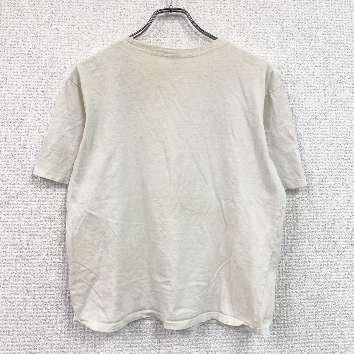 半袖プリントTシャツ　キャラクターT　サブカルチャー　白　ホワイト　古着
