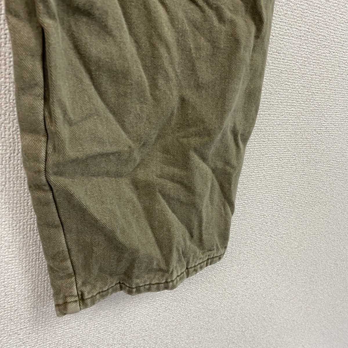 ～00s　L.L.Bean　エルエルビーン　デニムパンツ/ジーンズ　ジップフライ　革パッチ　ネル生地ライナー　茶色　ブラウン　W37サイズ　古着