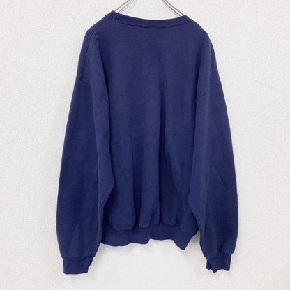 80s　JERZEES　スウェット/トレーナー　カレッジタイプ　ヴィンテージ　紺　ネイビー　Lサイズ