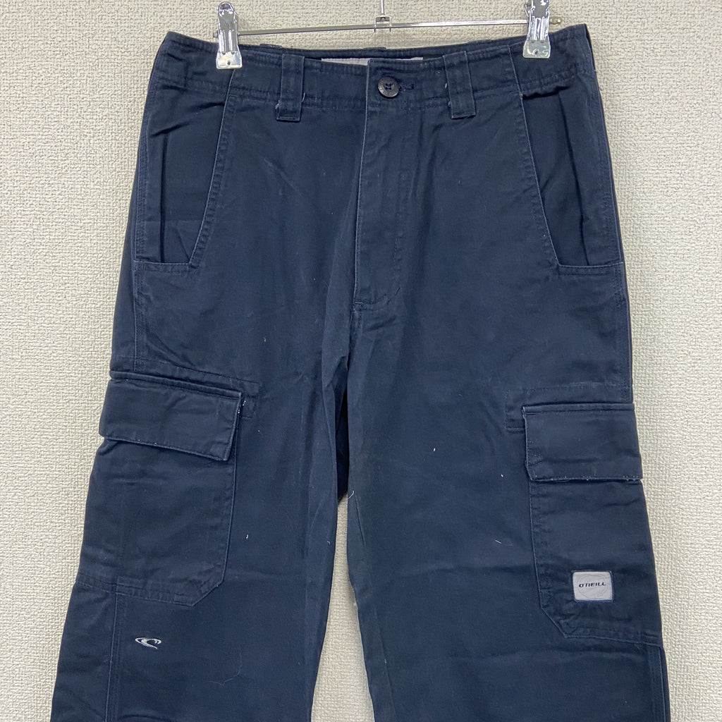 O'NEILL　オニール　カーゴパンツ　ジップフライ　紺　ネイビー　古着