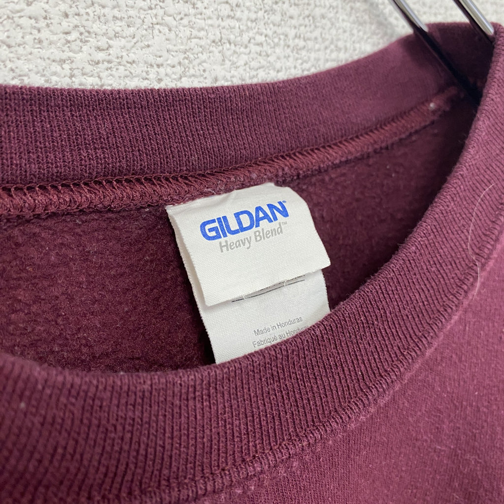 GILDAN　ギルダン　Grey's Anatomy　スウェット/トレーナー　海外ドラマ　ボルドー　Mサイズ　古着
